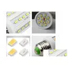 2016 LED電球2x暖かいBBSコーン照明360度15W E27 E14 B22 5630 SMD 60 LED 1800LMエネルギー貯蓄ライトランプ110V130Vドロップ配信DHHND