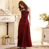 Casual Dresses Women Elegant Party Dress Soft Strapless Sleeveless Purple Blue Red Night Floor Length Long Summer Plus Size