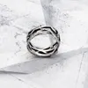 Cluster Rings Punk Hollow Out Design Crown Of Thorns For Men's Women Stainless Steel Biker Ring Wedding Party Gifts