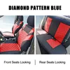 Autositzbezüge Universal Fantastic Diamond Pattern Embossed Auto Interior Accessories Automobile Cover