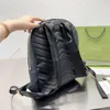 Mochila Estilo bolsas de grife bolsas de livros femininas masculinas bolsas de luxo fashion all-match Mochila de couro de grande capacidade 230109 3708