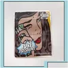 تعبئة حقائب المصنع بالجملة مربعة الوقوف على ظهر ظهر Boyz Mylar 3 5 Pastic zip Lock Packaging Tove Touch Material GE DHY34