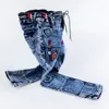 Jeans IENENS Autumn Boy's Jeans Clothes Kids Cowboy Pants Children Casual Denim Clothing Bottoms Trousers Baby Boy Casual Stretch Jean 230317