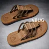 Sandaler Mens Flat Home Slippers Sandaler Herr Summer Sandaler Flats Skor Bästsäljare 2023 Produkter Billiga produkter och gratis frakt