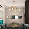 Chandeliers Large Chandelier For Living Room Kitchen Bedroom Home Decoration Wrought Iron Luxury Golden Dining Lights