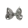 Boutique Grosgrain Ribbon Pinwheel 3 "أقواس الشعر مقاطع التمساح للأطفال الصغار المراهقين 30pcs