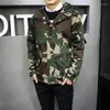 Vestes pour hommes 2023 Vêtements militaires Hommes Fashions Streetwear Manteau tactique Col rabattu Ceket Homme Veste de camouflage Jassen Homme Bombers