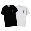 Tees Tshirt Yaz Erkek Kadın Tasarımcılar T Shirt Kısa Kollu Lüks Mektup Pamuk Tişörtleri Giyim Yüksek Kaliteli Giysiler Tops