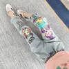 Jeans Arrivée Jeans pour filles Dessin animé Anime Beauté Hipster Jeans pour enfants Vêtements pour enfants Adolescentes Jeans Enfants 3-13 ans 230317