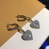 新しいファッションレディースビッグサークルシンプルなスタッドイヤリングlvoe earrings for woman-v3