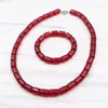 Brincos de colar Jóias da moda Africana Jóias para mulheres pulseiras Faux RESINA AMBERS AMBERS AMBERS CHARADA CHARADA BANGALLES B214