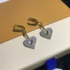 新しいファッションレディースビッグサークルシンプルなスタッドイヤリングlvoe earrings for woman-v3