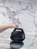 Borsa a tracolla di design Borsa a mano da donna Mini borsa Portafoglio di lusso Toot Crossbody Coin Bag Chain Diamond Pattern Black Trendy Hundred