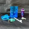 Cam Bongs Aksesuarları Ejderha Buketi Cam Sigara Boruları Renkli Mini Çok Renkli El Borular En İyi Kaşık Glas