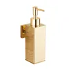 Flüssigseifenspender Seifenspender Gold Badezimmer Hand-Flüssigseifenspender/Küchenseifenspender Edelstahl Shampoo-Flaschen 230317