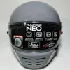 Motorcycle Helmets Full Face Helmet NEO Cement Grey Vintage Riding Crash