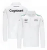 2024 Nya F1-skjortor Formel 1 Team Fashion Long Sleeve Shirt Spring Autumn Men's Fit White Black Casual Shirt Button-Down Collar Shirt