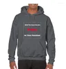 Herenkapsels Dit is een positief teken Motiverende grappig schattig sweatshirt voor mannen vrouwen Hoodie