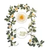 Декоративные цветы фальшивая виноградная лоза Искусственная пиона виноград