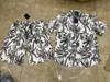 Herren-Hemden mit Blumen-Tiger-Print, lässig, Button-Down, kurzärmelig, Hawaii-Hemd, Anzüge, Sommer, Strand, Designer-Kleiderhemden, Freizeit am Meer, 3XL