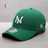 2023 Baseball Cap Ontwerpers Caps Zon Hoeden Heren Dames Bucket Hat Vrouwen Snapback HatsMen Luxurys Baseball Cap Met NY Letter H5-3.21