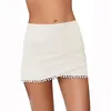 Costumi da bagno da donna Bikini da donna Tankini Gonna da bagno Short Hulip Hem Tassel Beach SkritWomen's