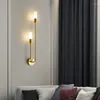 Wall Lamps Modern Crystal Long Sconces Led Lamp Switch Laundry Room Decor Cute Bathroom Light Retro Applique