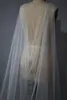 Wraps Jackets Cape Veil Long Sparkle Glitzer glänzender Kathedrale Hochzeit Braut Custom Größe