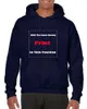 Hoodies masculinos v para a revolução da vingança está vir