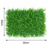 Decorative Flowers 40 60 Artificial Plants Green Wall Panel Lawn Carpet Landscaping Decor For Home Outdoor Wedding Backdrop