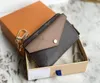 7A Luxury Ladies zippy credit card wallets pouch borsa di lusso genuine leather wallet Empreinte Recto Verso coin purse portefeuille holder 1TH