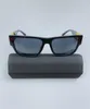 Hochwertige quadratische Herren-Sonnenbrille 4369, Unisex-Designer-Luxus-Rechteck-Polarisations-Sonnenbrille, Modemarke für Herren, UV-Schutzbrille, im Lieferumfang enthalten