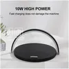 2016 Night Lights 10W Qi Rapide Chargeur Sans Fil Lampe De Table Pour Téléphone X Xr Xs Support De Charge Mobile Light Pad Stand Drop Delivery Lighting Dhxxg