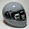 Motorcycle Helmets Full Face Helmet NEO Cement Grey Vintage Riding Crash