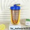 Wholesale 590ML 5 Colors Shake cups Fitness protein powder stirring cup men's and women's raw milkshake cup portable Blender Bottle sports water cup A0089