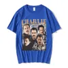 Męskie tshirts Team Charlie Swan T Shirt Billy Burke Graphic Printed Tshirts Men Men Bawełna Krótkie koszulka koszulka w stylu Vintage odzież 230317