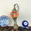 Tafellampen Turkish mozaïeklamp vintage art deco handgemaakte lamparas de mesa bureau glas romantisch bed licht
