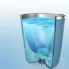 Copo de gelo criativo aço inoxidável de aço duplo anti-queda xícara de água silicone Glass de vinho congelado para camping de viagens ao ar livre em casa