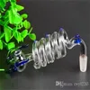 Hookahs 5 Ring Dragon Pot Groothandel Glass Bongs Olie Burner Glass Water Pijpen Olieligingen Rookvrij roken