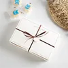 Emballage cadeau 2023 boîte de papier de carte blanche pour les faveurs de mariage fête d'anniversaire bonbons biscuits paquet de noël 6