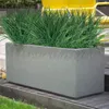 Decoratieve bloemen kunstmatige nepgras planten faux plastic tarwe outdoor out resistent groen struiken plant voor plantenbakken we