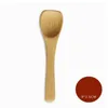 8 Size Small bamboo Spoons Natural Eeo-Friendly Mini Honey Spoon Kitchen Mini-Coffee Teaspoon Kids Ice Cream Scoop 9-16cm