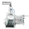 ZONESUN ZS-DTPP10D Liquid Filling Machine 10 Heads Peristaltic Pump Vial Tube Chemical Agents Packaging Production Line