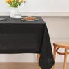 Tkanina stołowa czyste lniane obrusy do jadalni tkaniny stołowej dekretopy w kuchni impreza na zewnątrz codzienne użytkowanie
