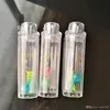 Rauchpfeifen Acryl Mini Griff Topf, Großhandel Glas Bongs Zubehör, Glas Wasserpfeife Rauchen,