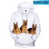 Heren Hoodies Nieuwheid MANNEN/VROUWEN KLEINGEN DUTSE HERDER SUWERSHIRT COMPORTABEL TRUIEN HOND LIEFVHEBBERS HERFST WINTER TEES