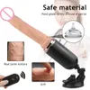 Vibrators ncy g Spot Thrount Sex Machine Телескопический дилдо Вибратор Автомат вниз по массажеру Выдвижной игруше