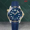 Man Watch Mens Designer Watches Men armbandsur Automatisk rörelse Vattenbeständig OMG High End Diving Wristwatches Perfectwatches Wristwatch Band