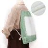 Sublimatie Blanco Drawstring Tassen Tie Dye Sport Polyester Kleurrijke Winkelzak Travel Backpack Schoen Pocket Women Child Storage I0322