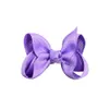 Boutique Grosgrain Ribbon Pinwheel 3 pouces Bows Alligator Clips for Babies Toddlers Teens 30pcs